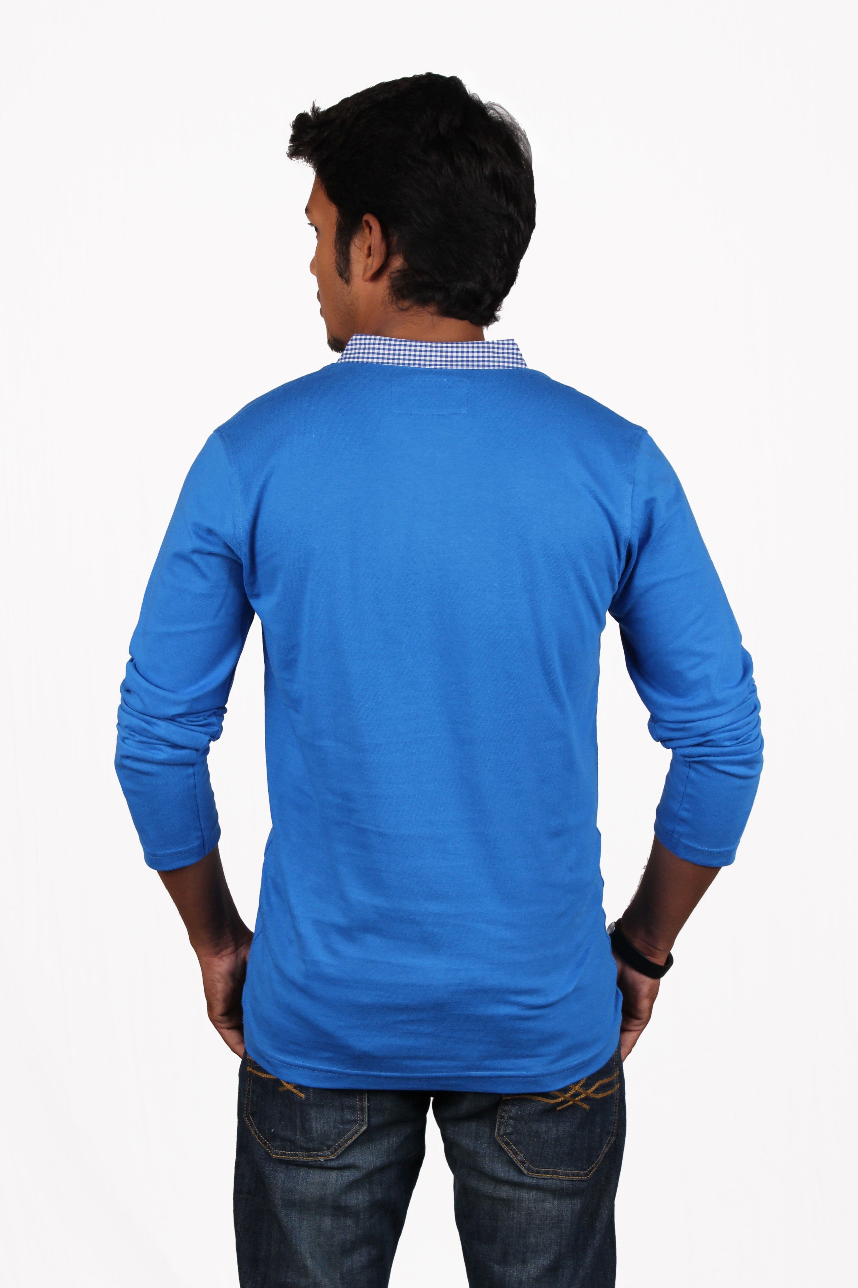 LivUP Solid Men's Henley T-Shirt view 4