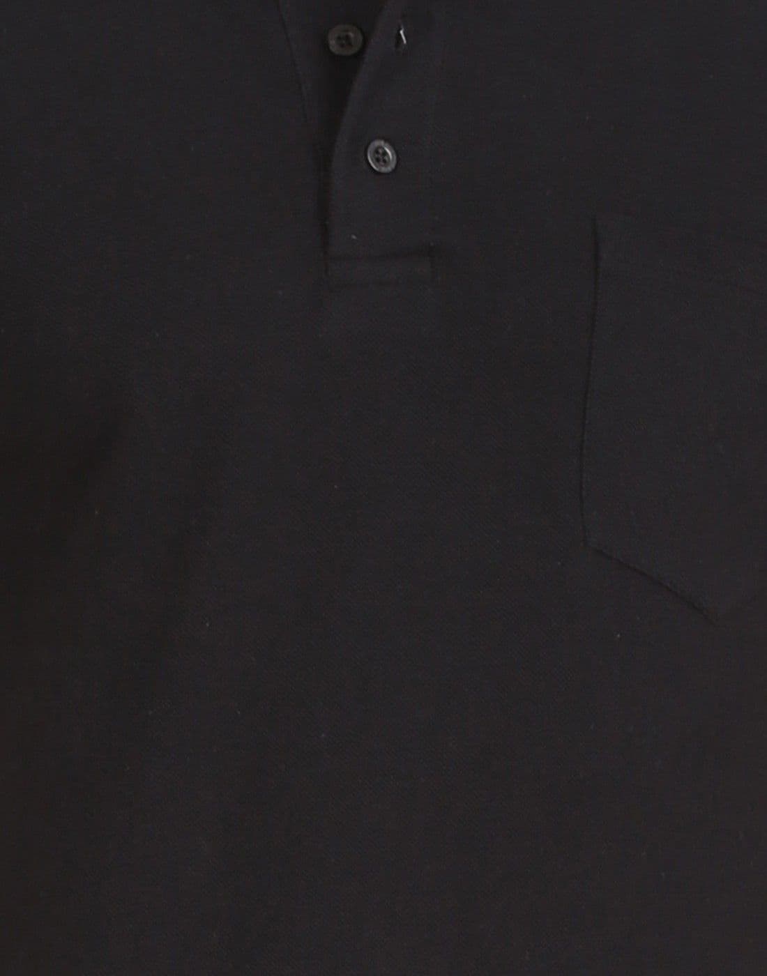 Scorpion Solid Men's Polo Neck T-Shirt view 4