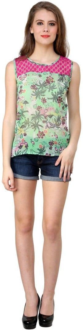 Shilpkala Casual Sleeveless Printed Women's Top view 6