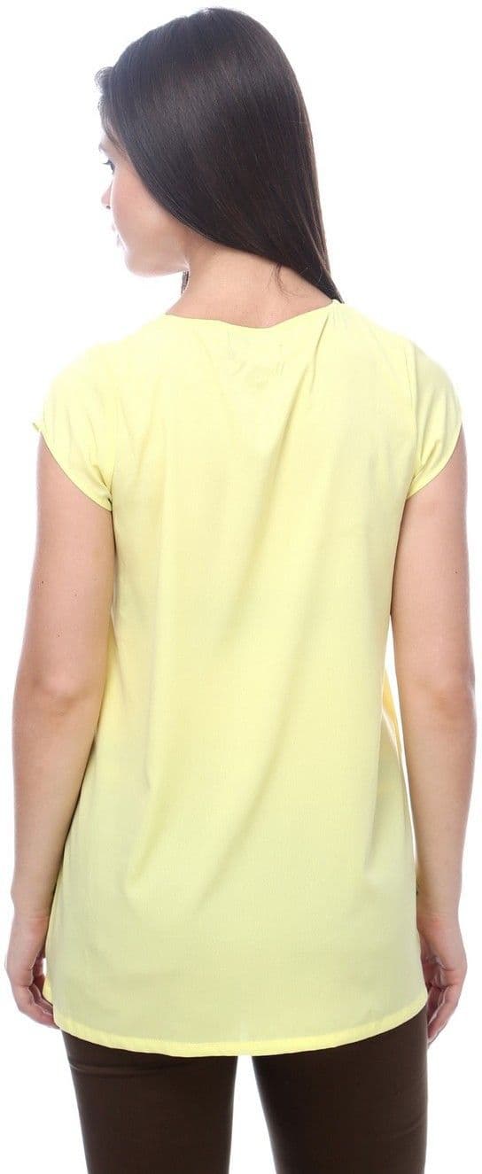 Kaaryah Casual Short Sleeve Solid Women's Top view 4