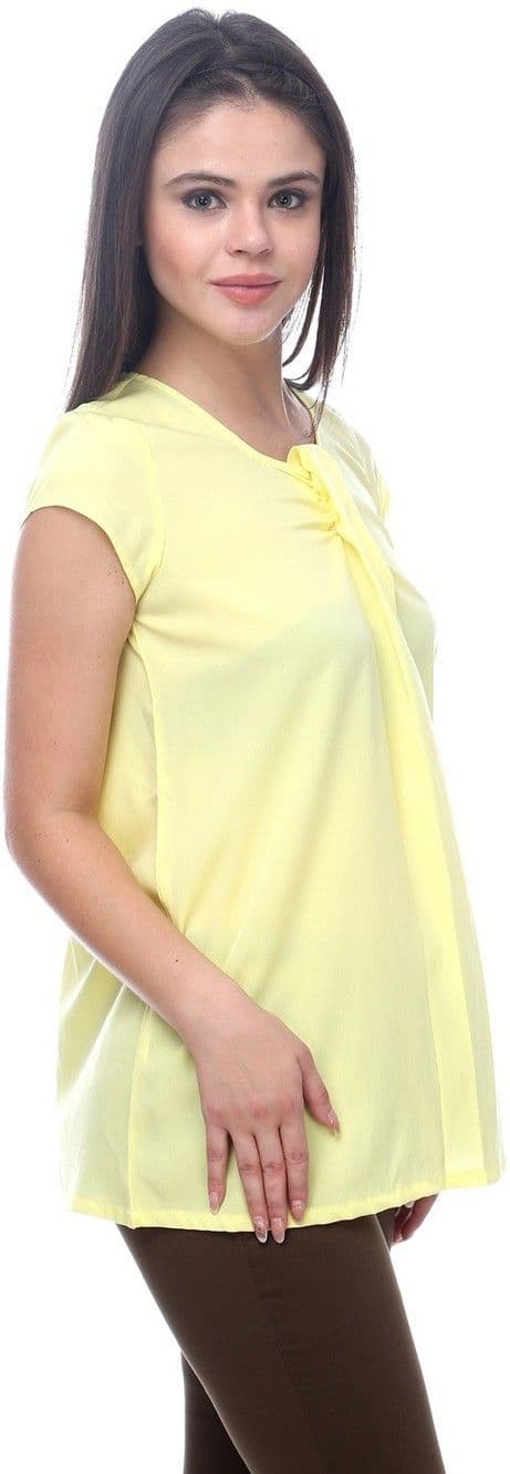 Kaaryah Casual Short Sleeve Solid Women's Top view 2