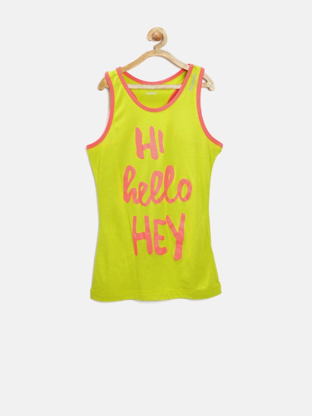 Reebok Casual Sleeveless Printed Girl's Top view 2