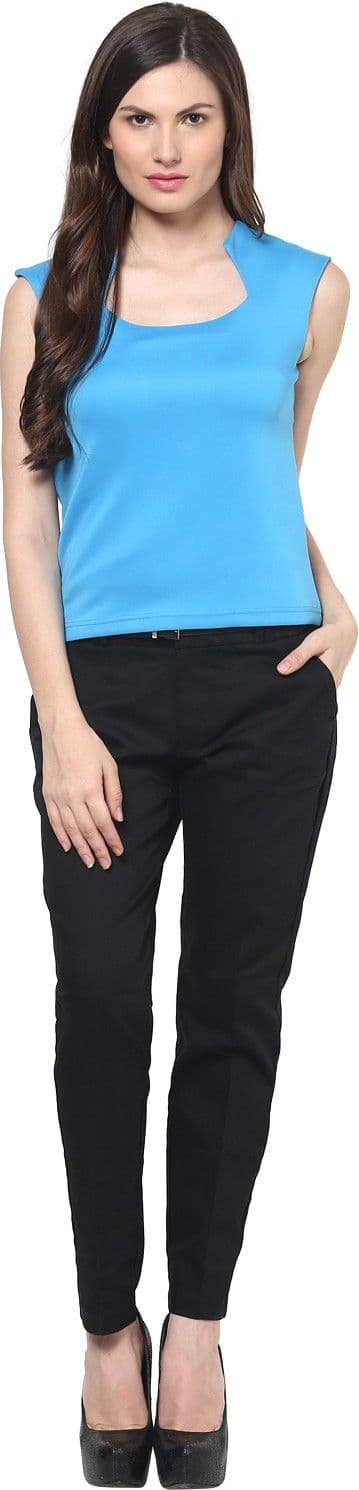 Harpa Casual Sleeveless Solid Women's Top view 4