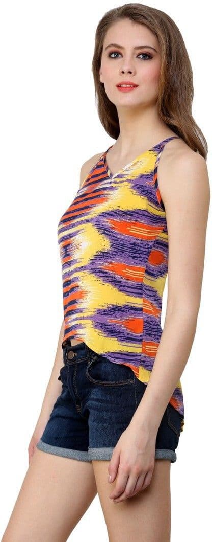 Shilpkala Casual Sleeveless Printed Women's Top view 4