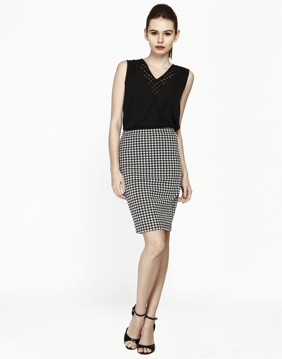 FabAlley Casual Sleeveless Solid Women's Top