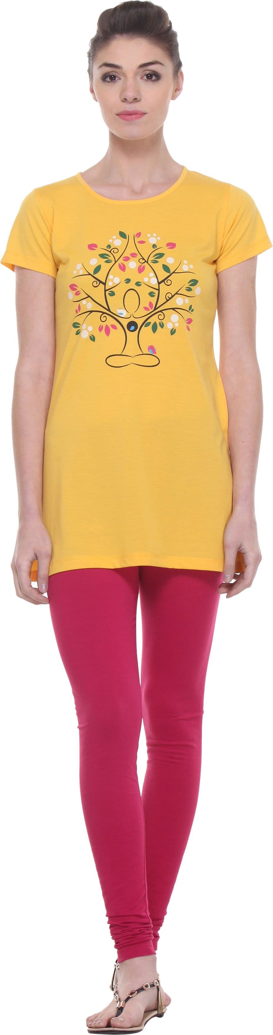 TAB91 Casual Short Sleeve Printed Women's Top view 6
