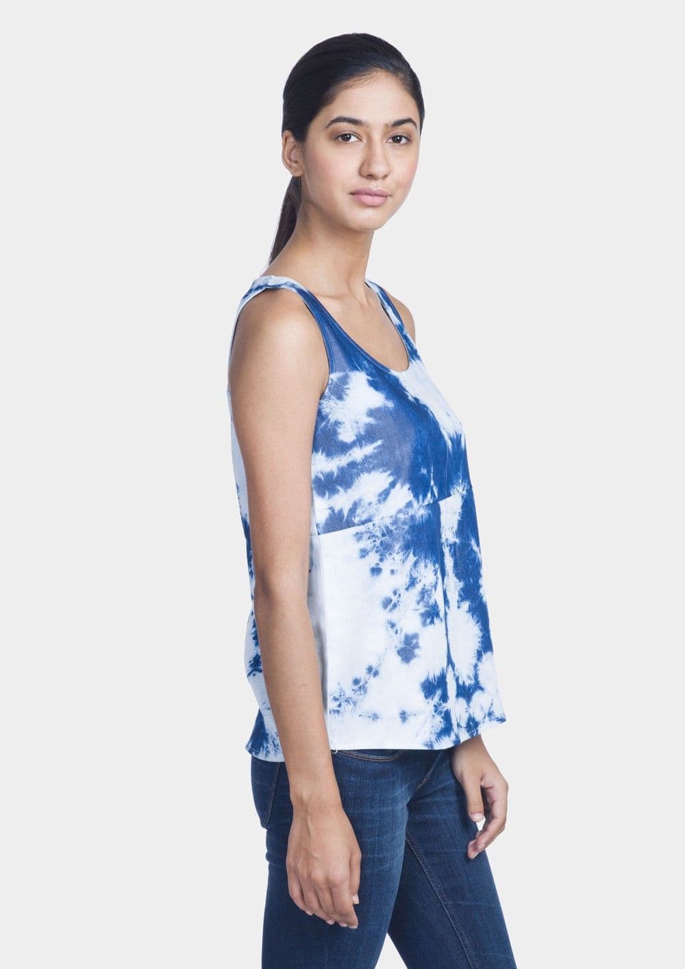Bhane Casual Sleeveless Solid Women's Top view 2