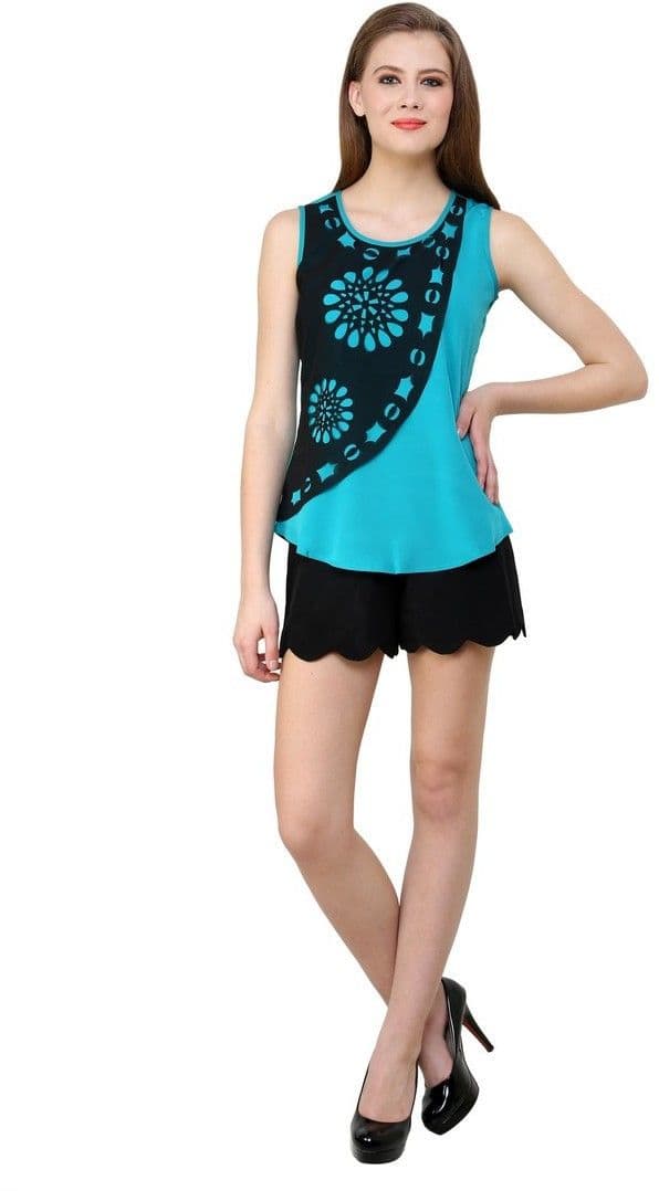 Shilpkala Casual Sleeveless Embellished Women's Top view 6
