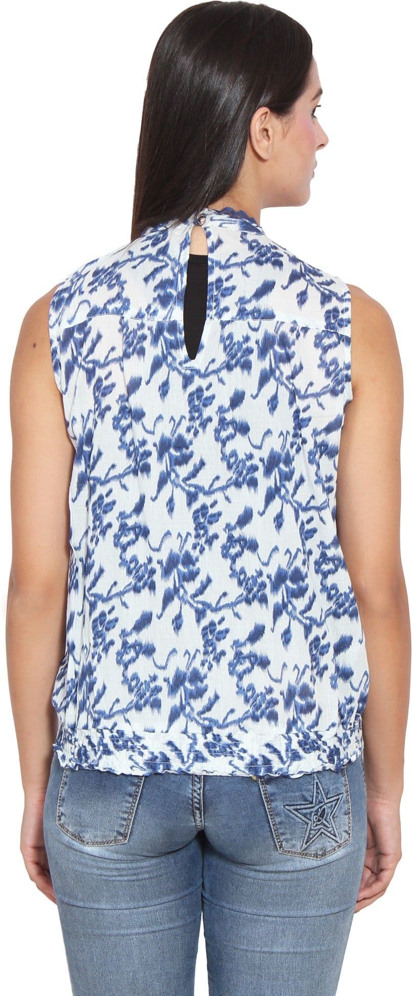 FATEN Casual Sleeveless Printed Women's Top view 6