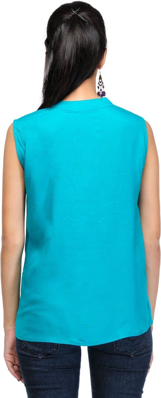 RPB Casual Sleeveless Solid Girl's Top view 3