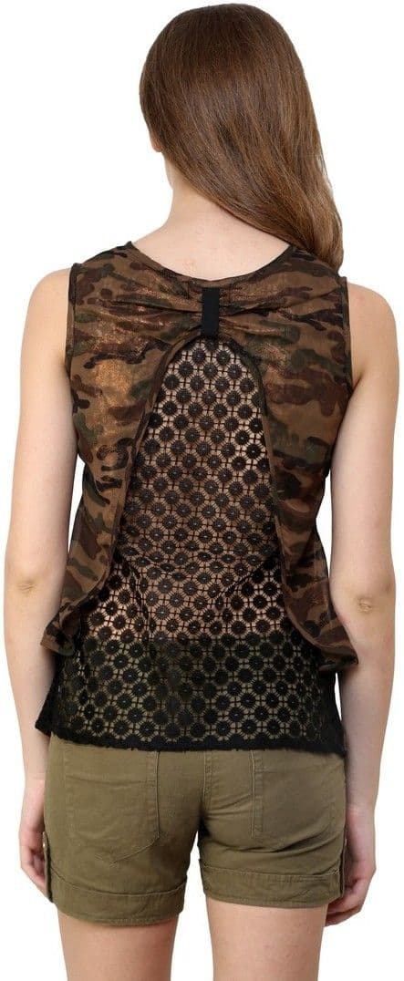 Shilpkala Casual Sleeveless Printed Women's Top view 2