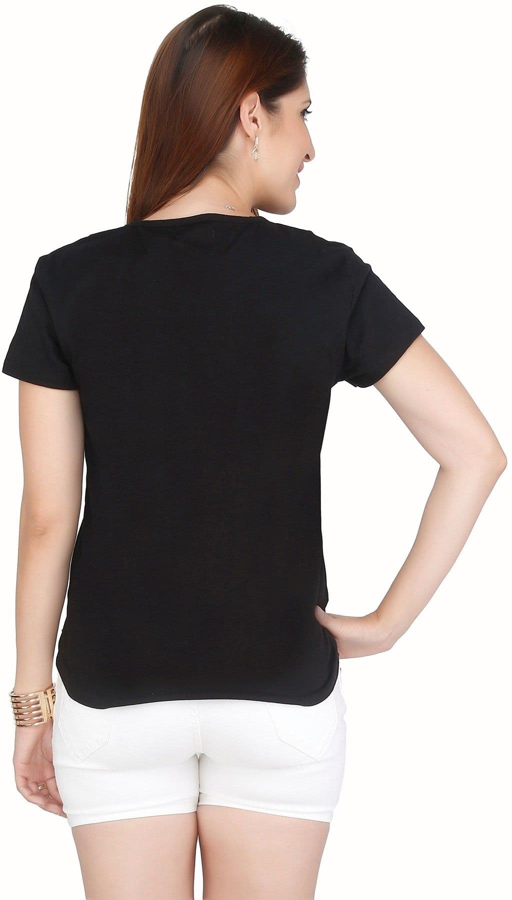 Meish Casual Short Sleeve Embellished Women's Top view 5