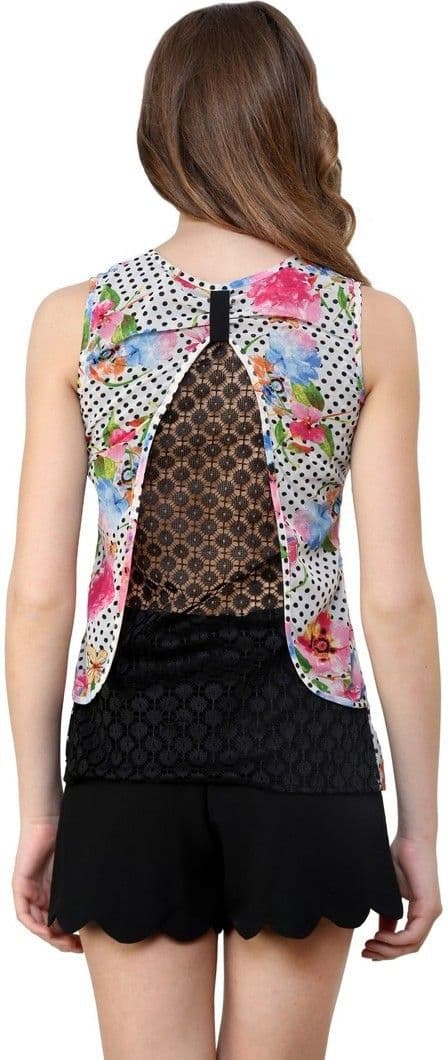 Shilpkala Casual Sleeveless Printed Women's Top view 2