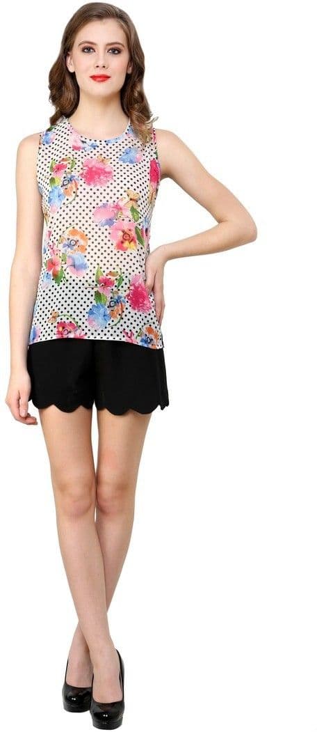 Shilpkala Casual Sleeveless Printed Women's Top view 5