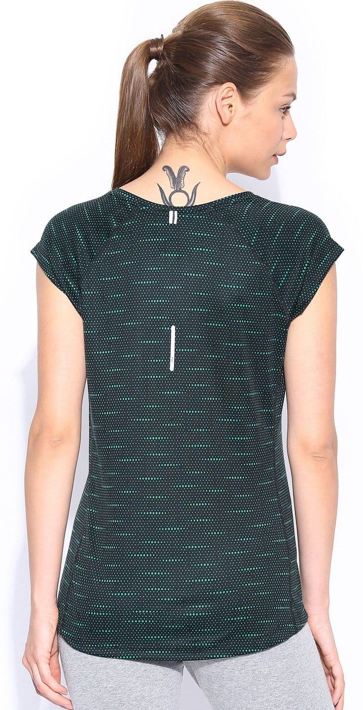 Nike Casual Short Sleeve Printed Women's Top view 4