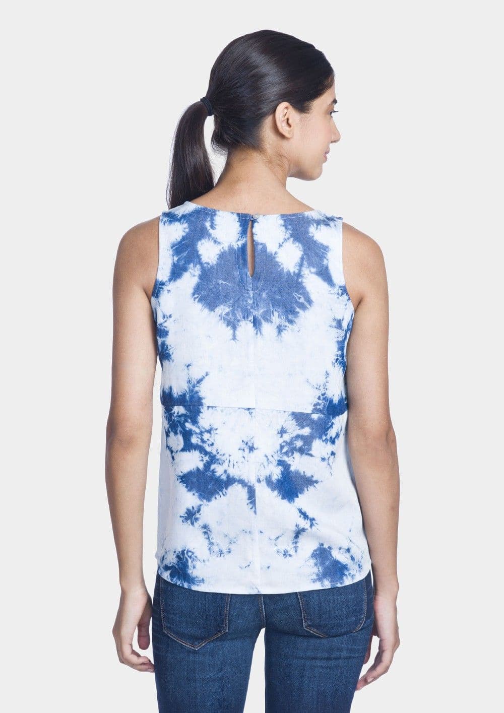 Bhane Casual Sleeveless Solid Women's Top view 3