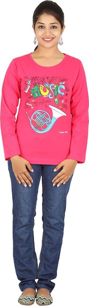 MERIL Casual Full Sleeve Printed Women's Top view 6