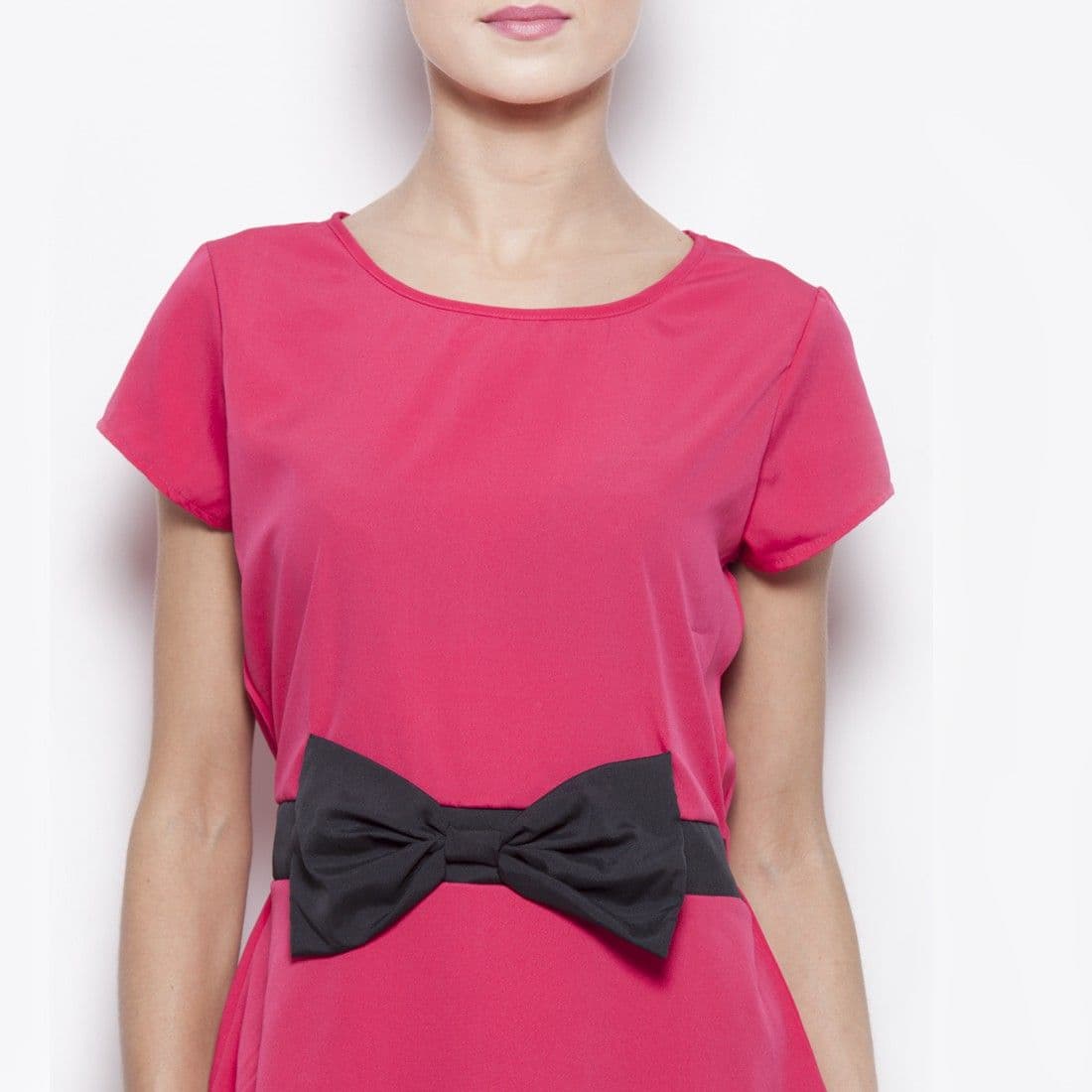 Popnetic Casual Short Sleeve Solid Women's Top view 5