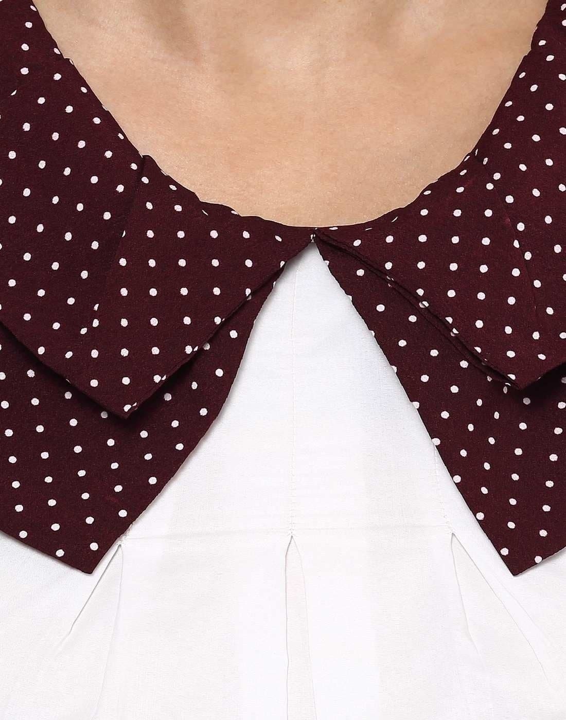 Kaaryah Formal Short Sleeve Solid Women's Top view 5
