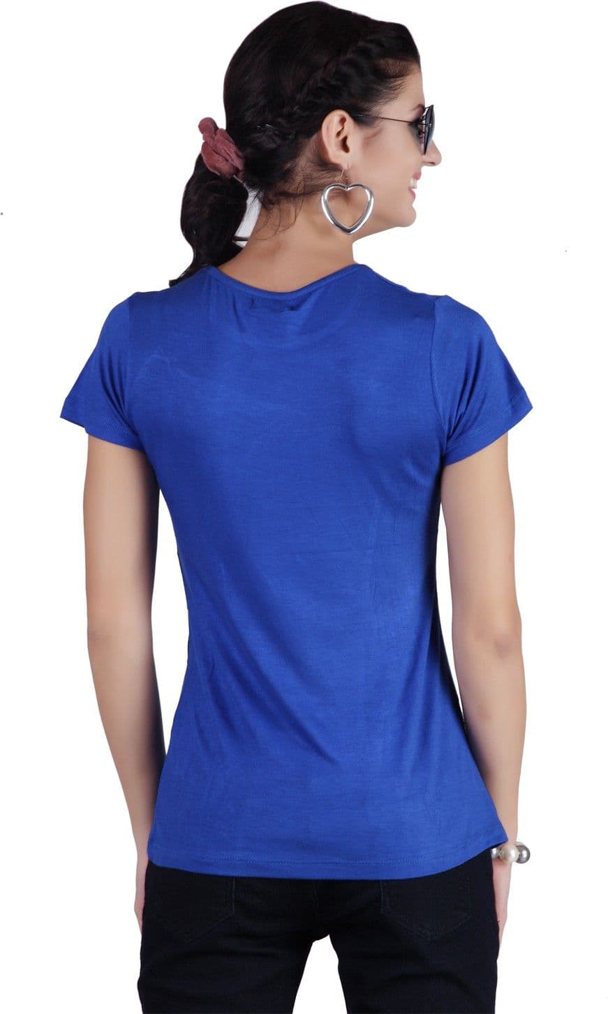 Life by Shoppers Stop Casual Short Sleeve Applique Women's Top view 3