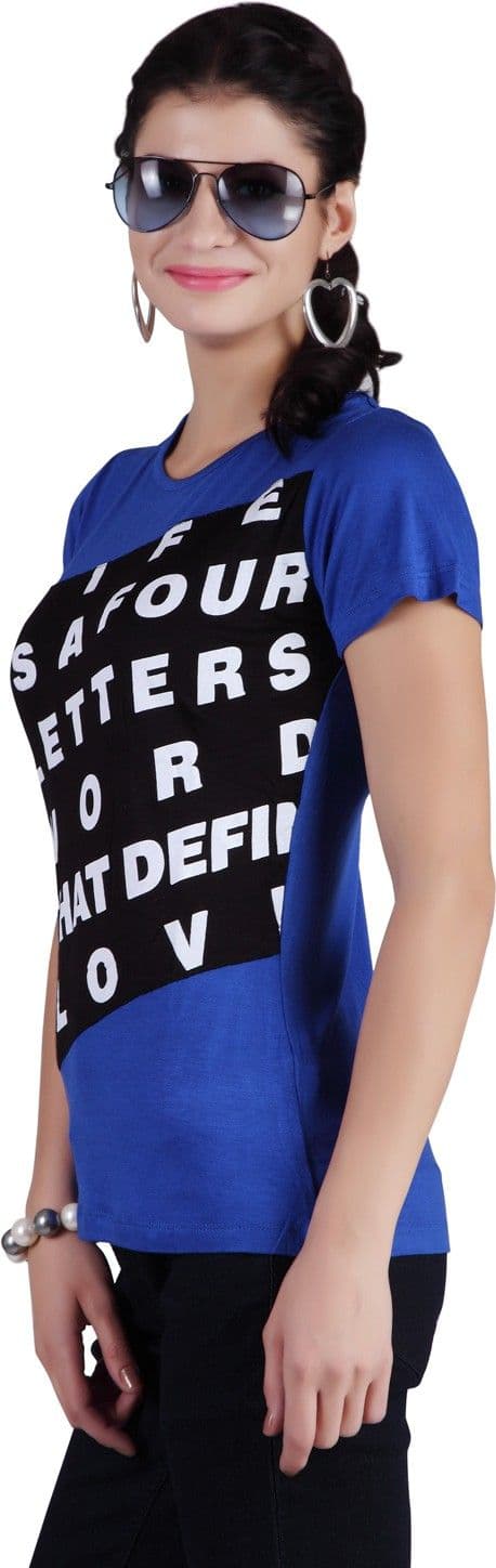 Life by Shoppers Stop Casual Short Sleeve Applique Women's Top view 2