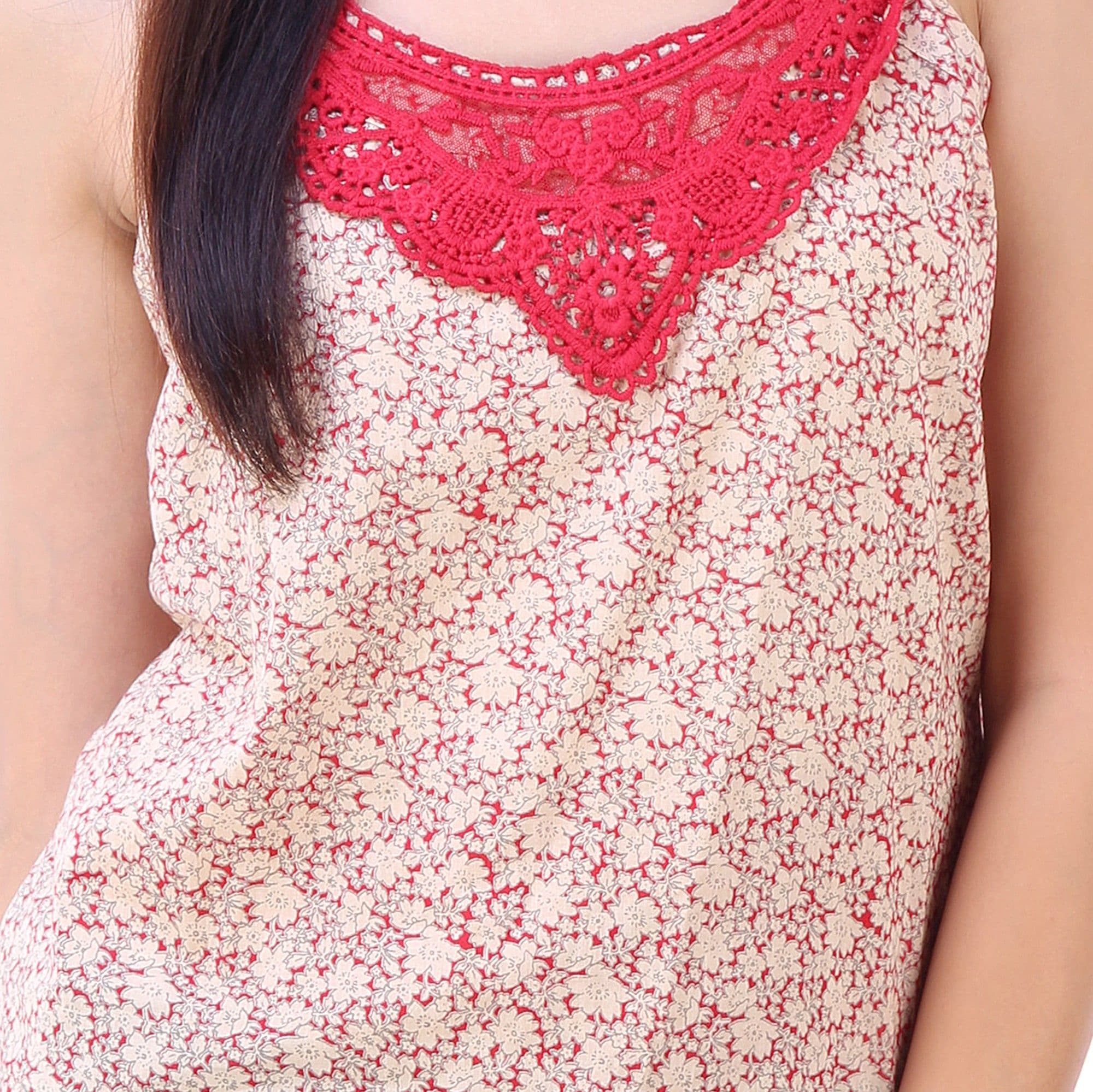 Goodwill Impex Casual Sleeveless Printed Women's Top view 5