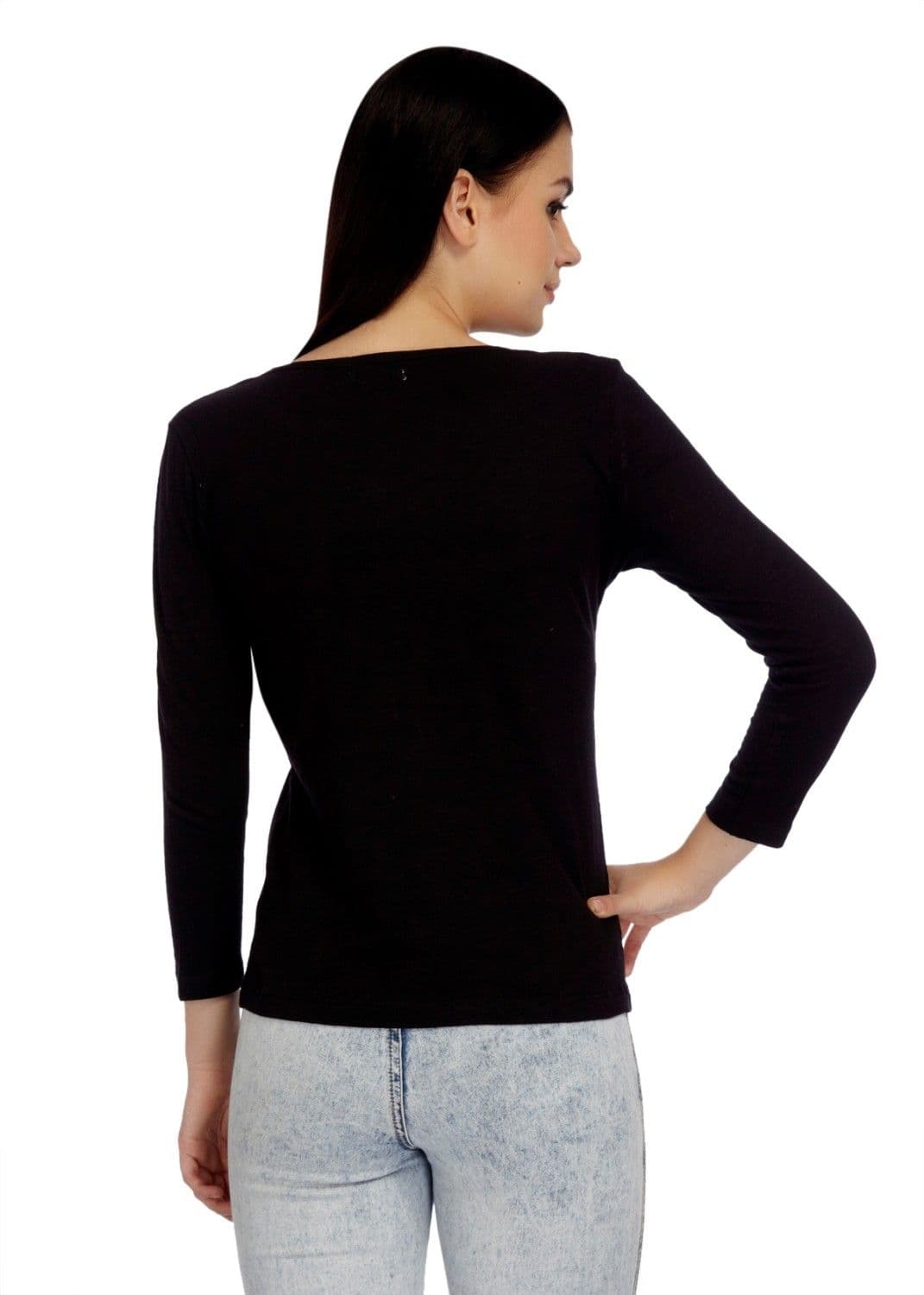 Meish Casual Full Sleeve Embellished Women's Top view 5