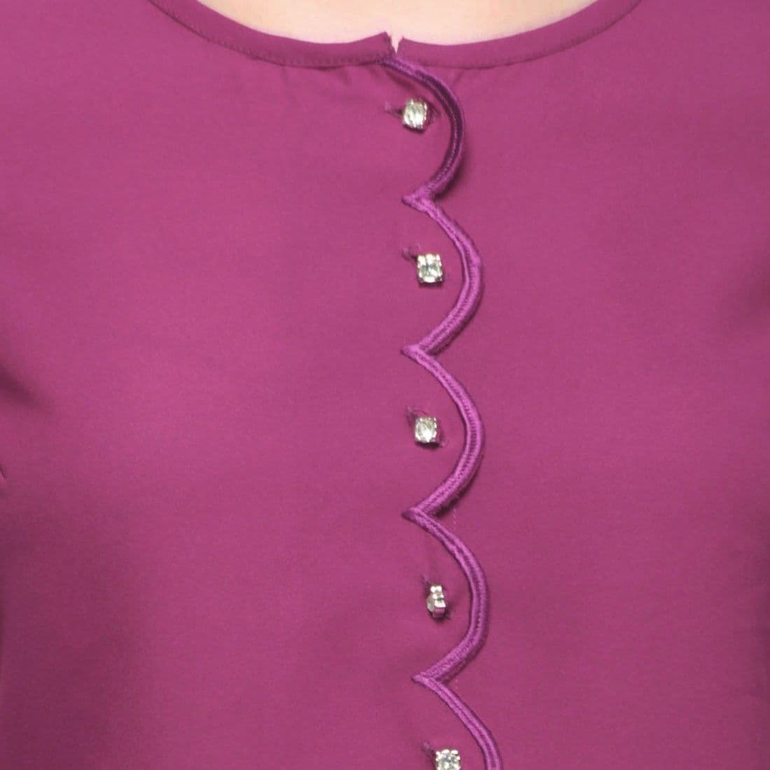 Nineteen Casual Bell Sleeve Solid Women's Top view 6