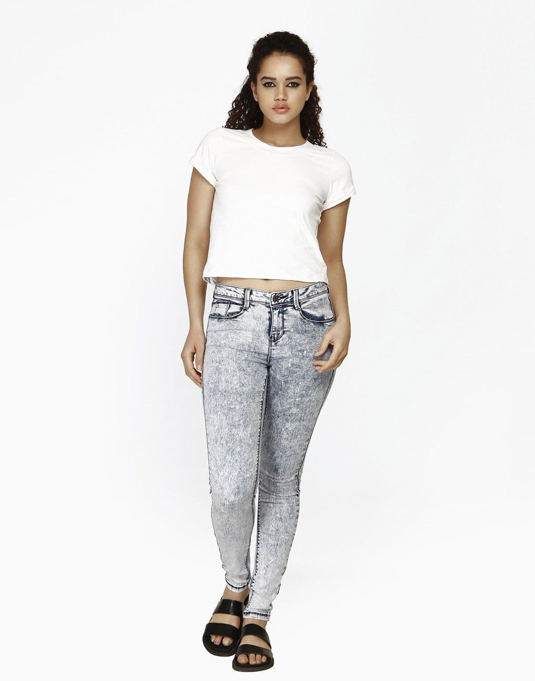 FabAlley Casual Short Sleeve Solid Women's Top