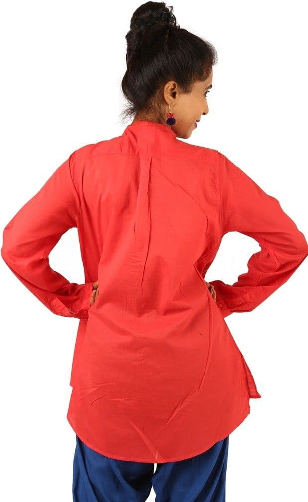 INDRICKA Casual Full Sleeve Solid Women's Top view 3