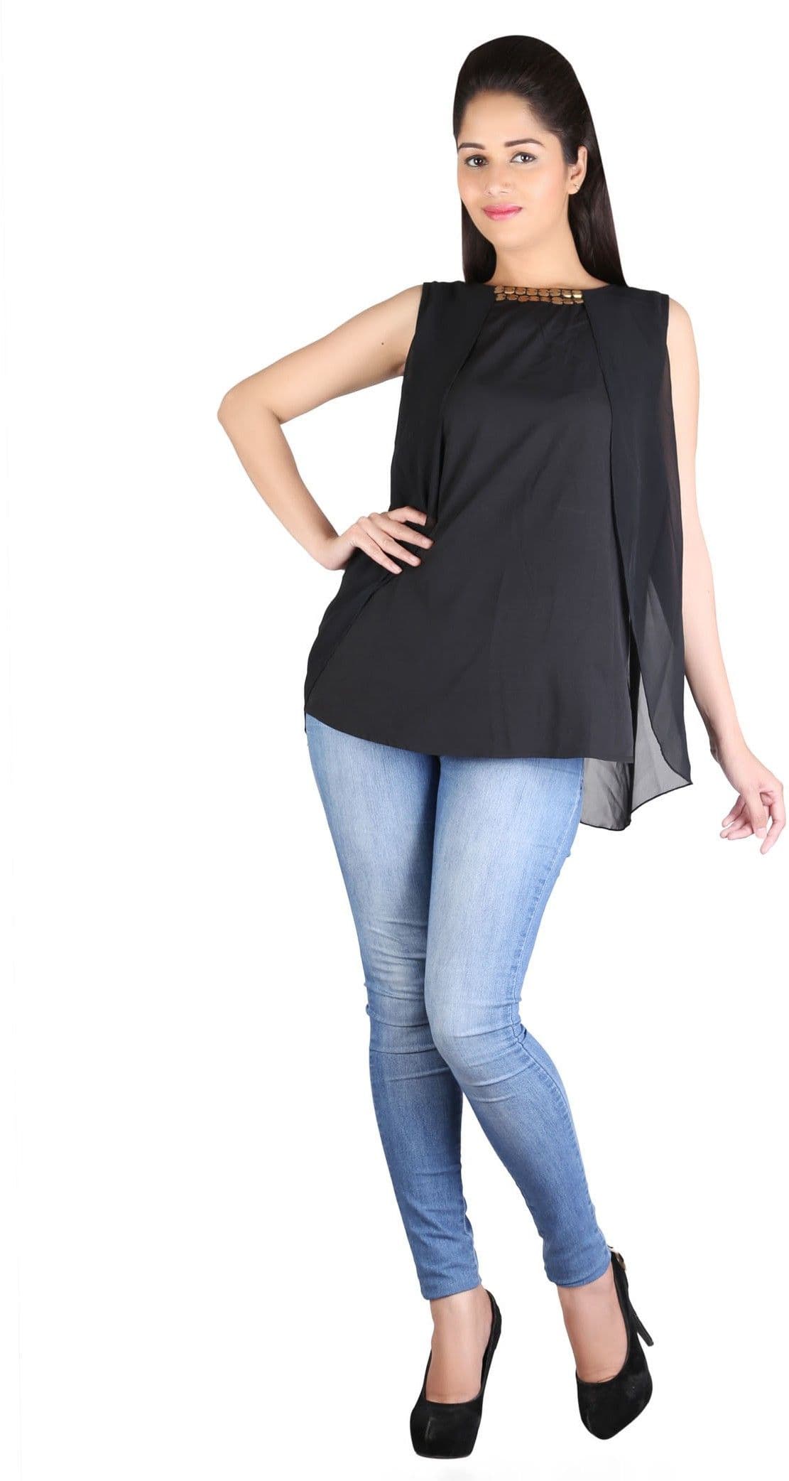 Rute Casual Sleeveless Embellished Women's Top view 6