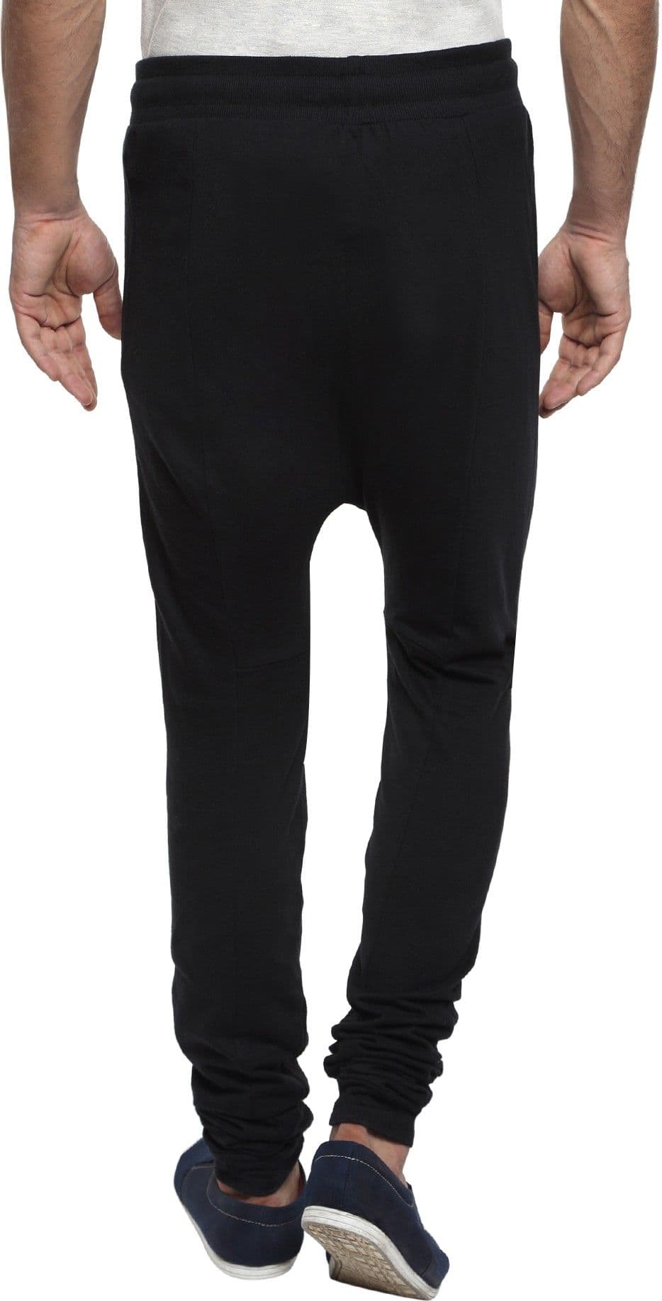 o.h.m Solid Men's Black Track Pants view 5