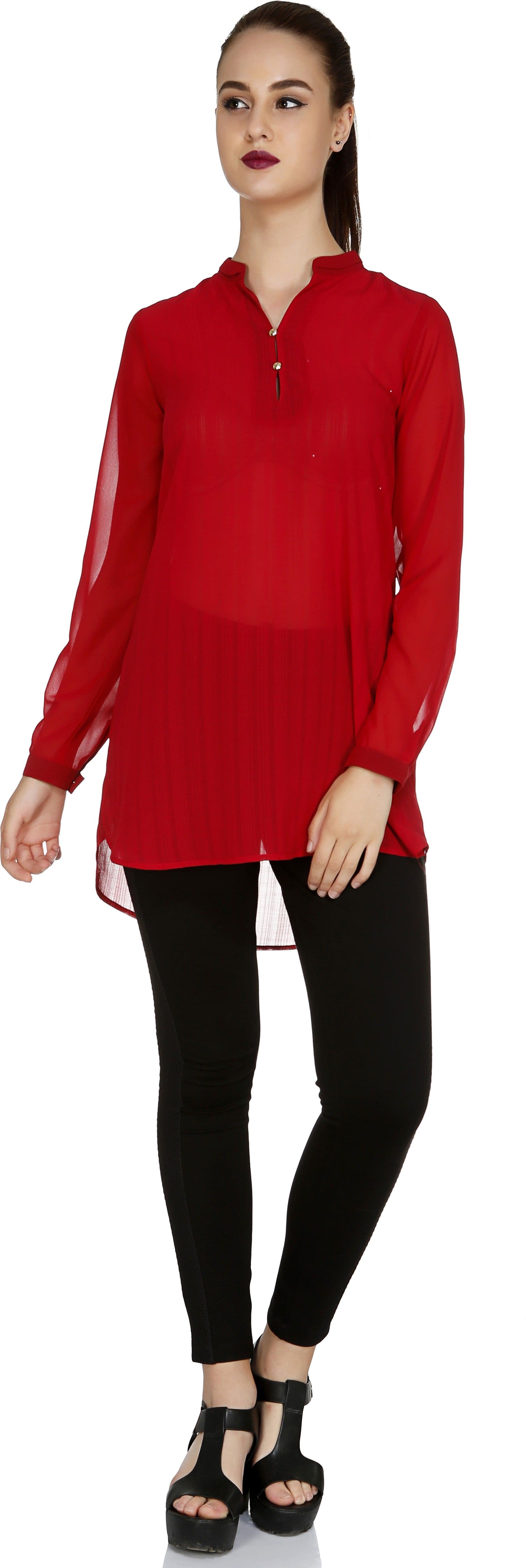 109F Solid Women's Tunic