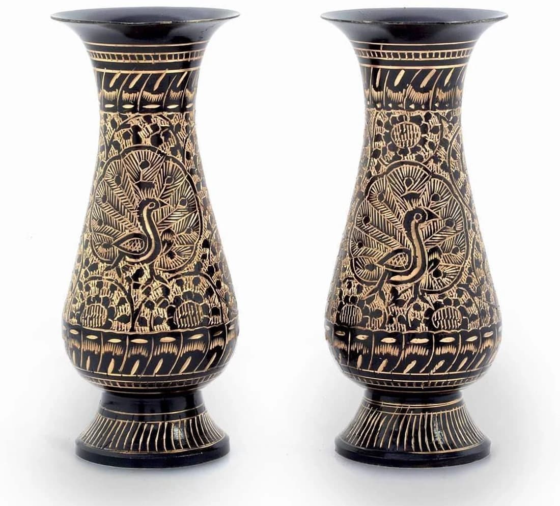 Shyam Fashion Brass Vase
