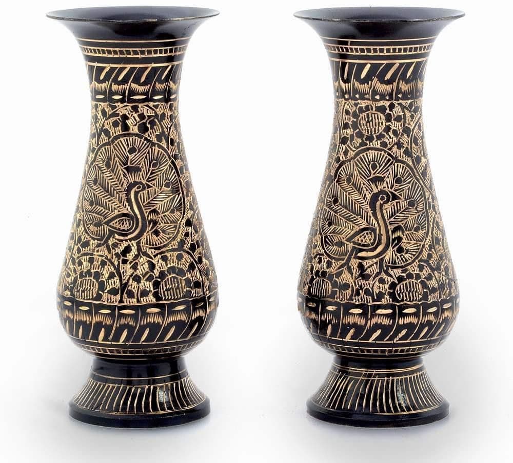 Shyam Fashion Brass Vase view 2
