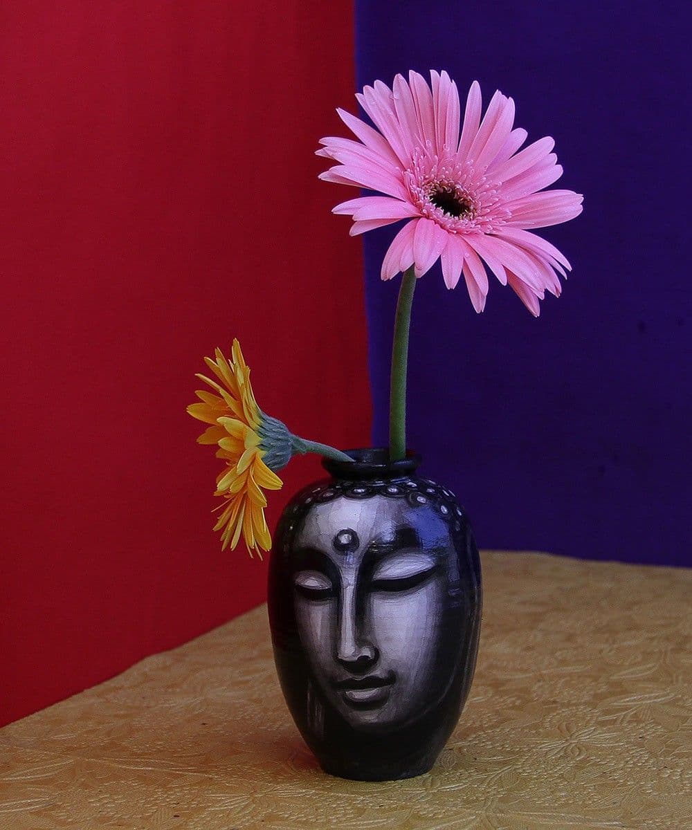 eKolhapuri Terracotta Vase view 4
