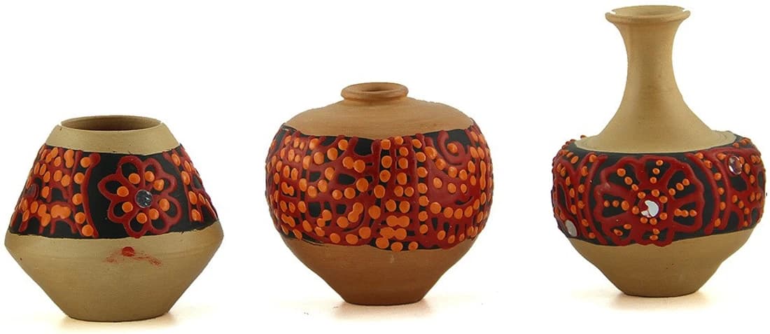 eKolhapuri Terracotta Vase