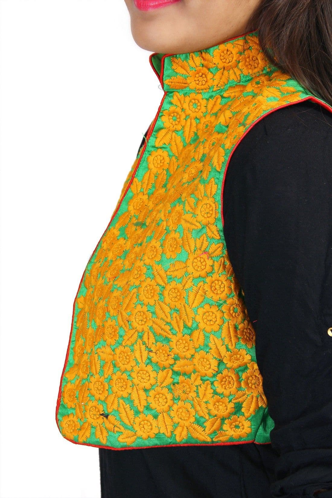 KAJCI Embroidered Women's Waistcoat view 3