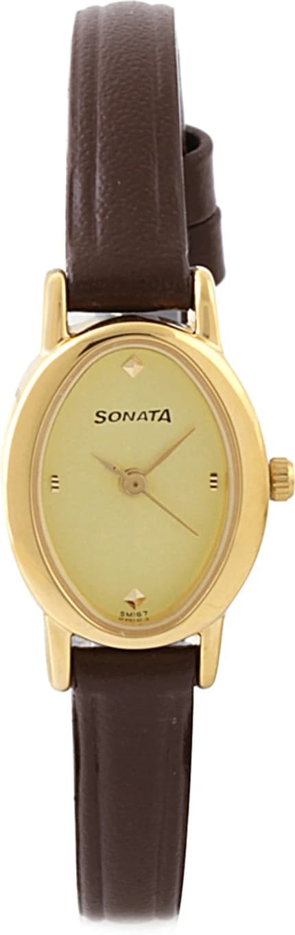 Sonata 8013YL02 Analog Watch  - For Women