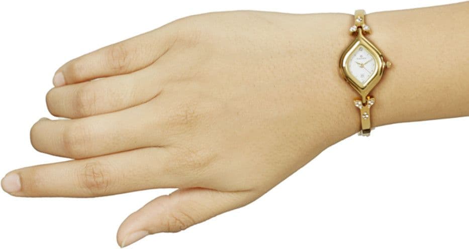 Maxima 22381BMLY Gold Analog Watch  - For Women view 4