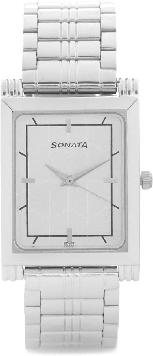 Sonata 77036SM02J Watch view 2