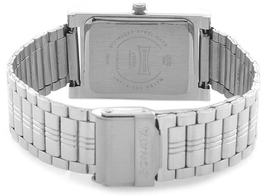 Sonata 77036SM02J Watch view 5