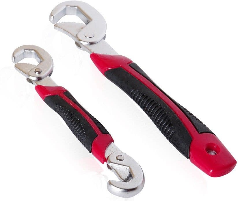 Plush SHOPRENCH Double Sided Pipe Wrench Set view 2