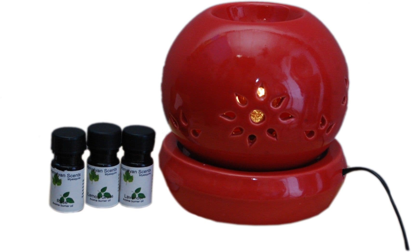 Myesquire Oval Electric Aroma Lemongrass Liquid Air Freshener