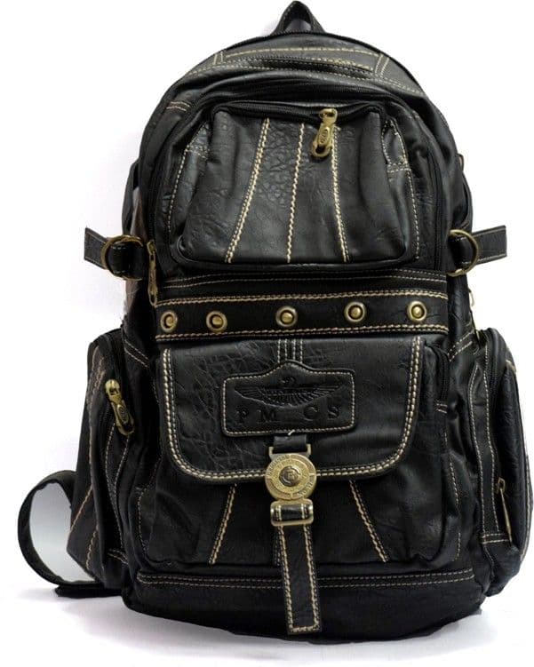 addee Leather black 16 L Backpack