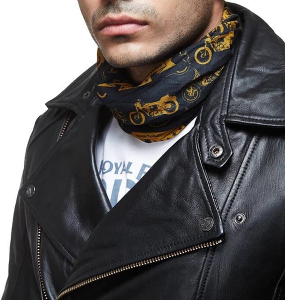 Royal Enfield Men's Graphic Print Bandana