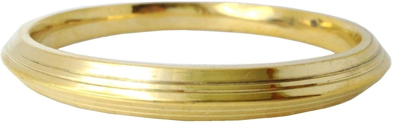 Dev Jewellery Metal Yellow Gold Kada