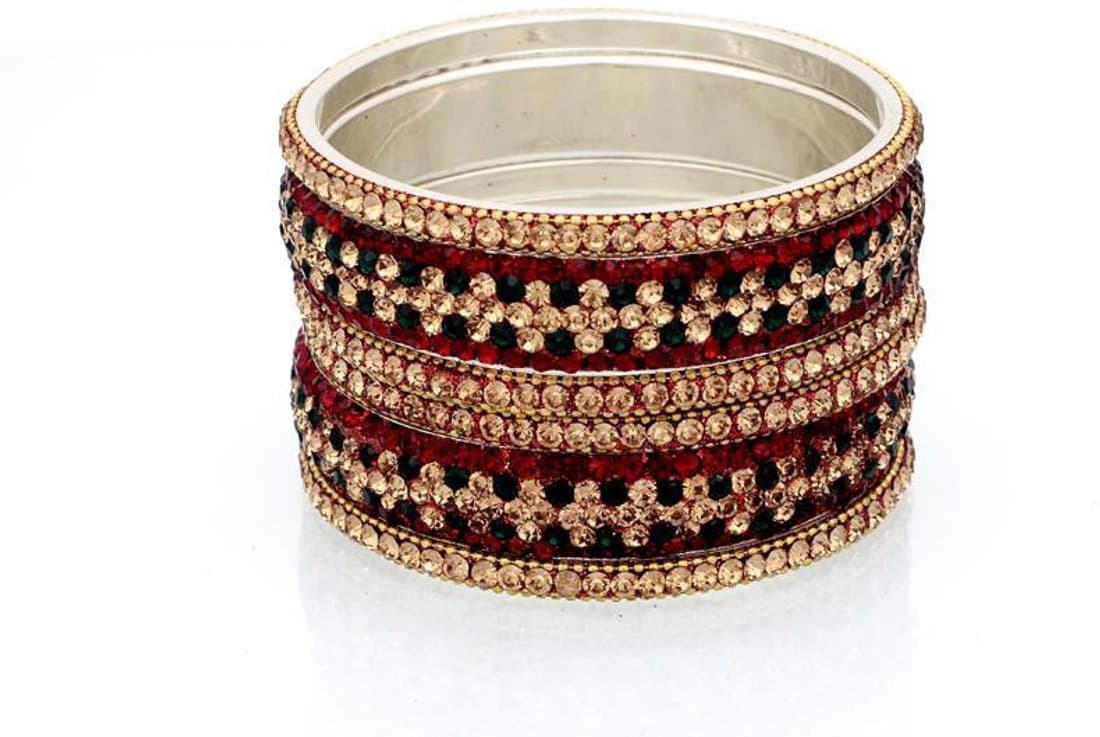 Madhyam Art Brass Brass Bangle Set