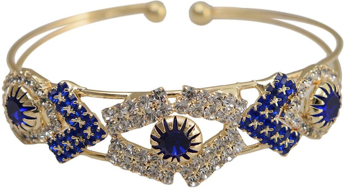 Taj Pearl Alloy Cuff