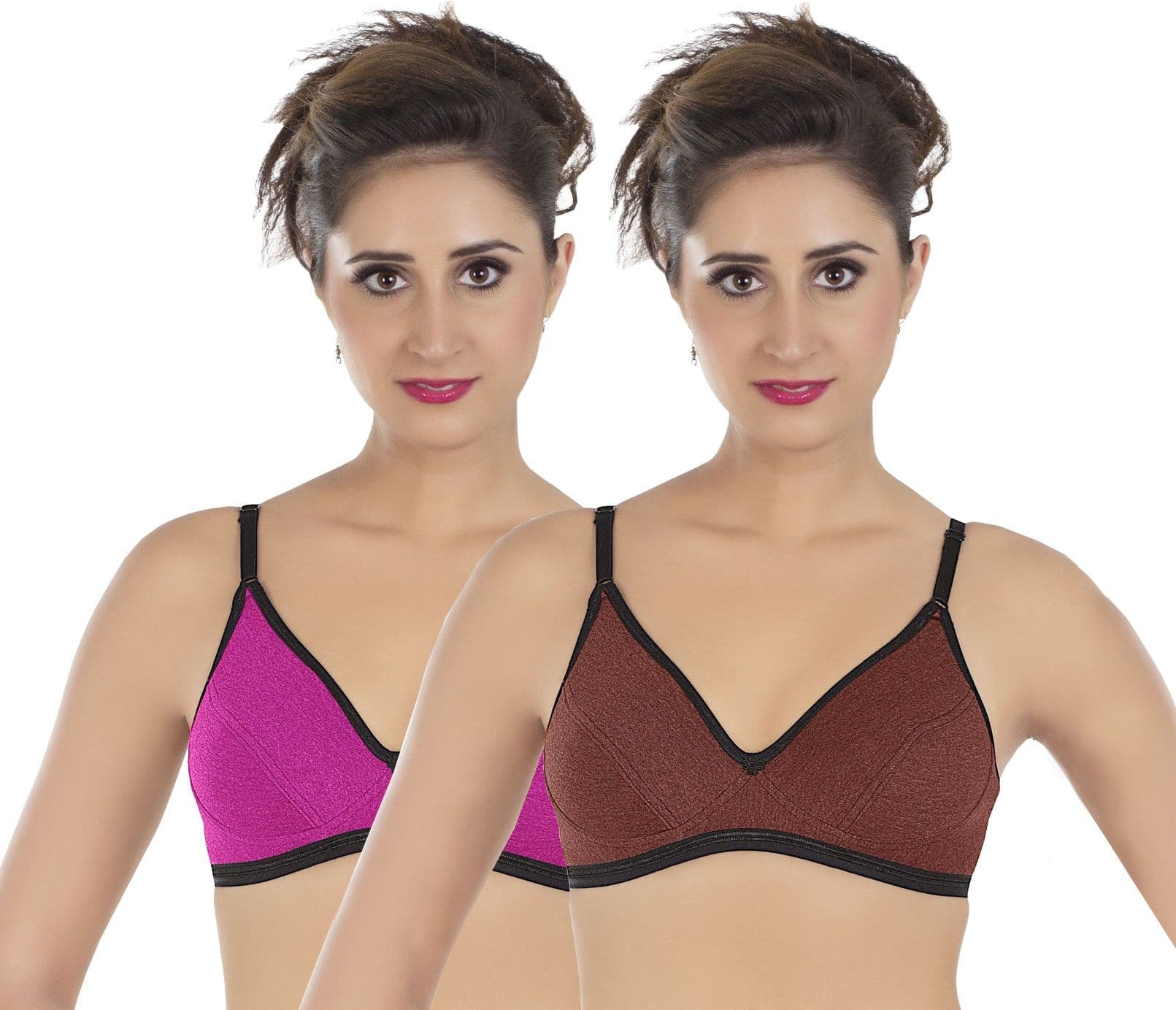 Status Multi Color Women's Full Coverage Bra